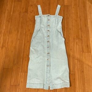 Club Monaco Denim Button-Down Dress Sz 0